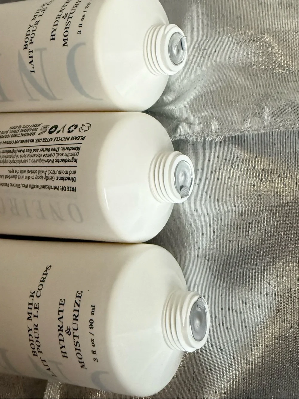 Oneiro Sunchasers Body Milk in Light Hydrate & Moisturize cream